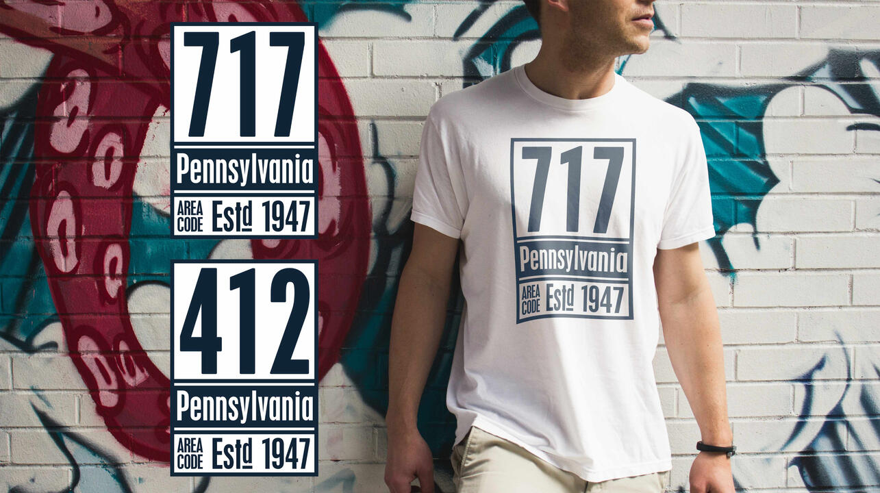 Area Code design personal project.